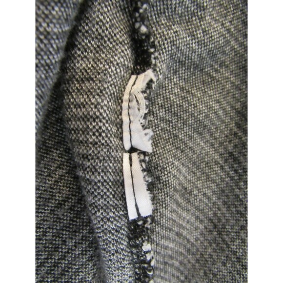 Lou & Grey Houndstooth Sweater Dress Long Sleeve Black White Womens XS Career - Picture 10 of 13